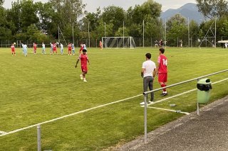 Didier Tholot a lancé des jeunes dans le grand bain, comme le numéro 14 Noah Grognuz